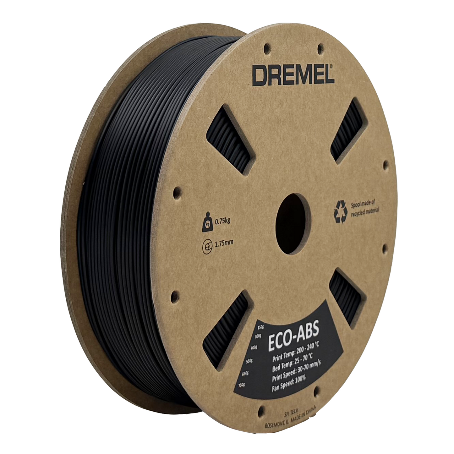 Dremel 3D ECO-ABS Filament, 1.75mm, 0.75kg