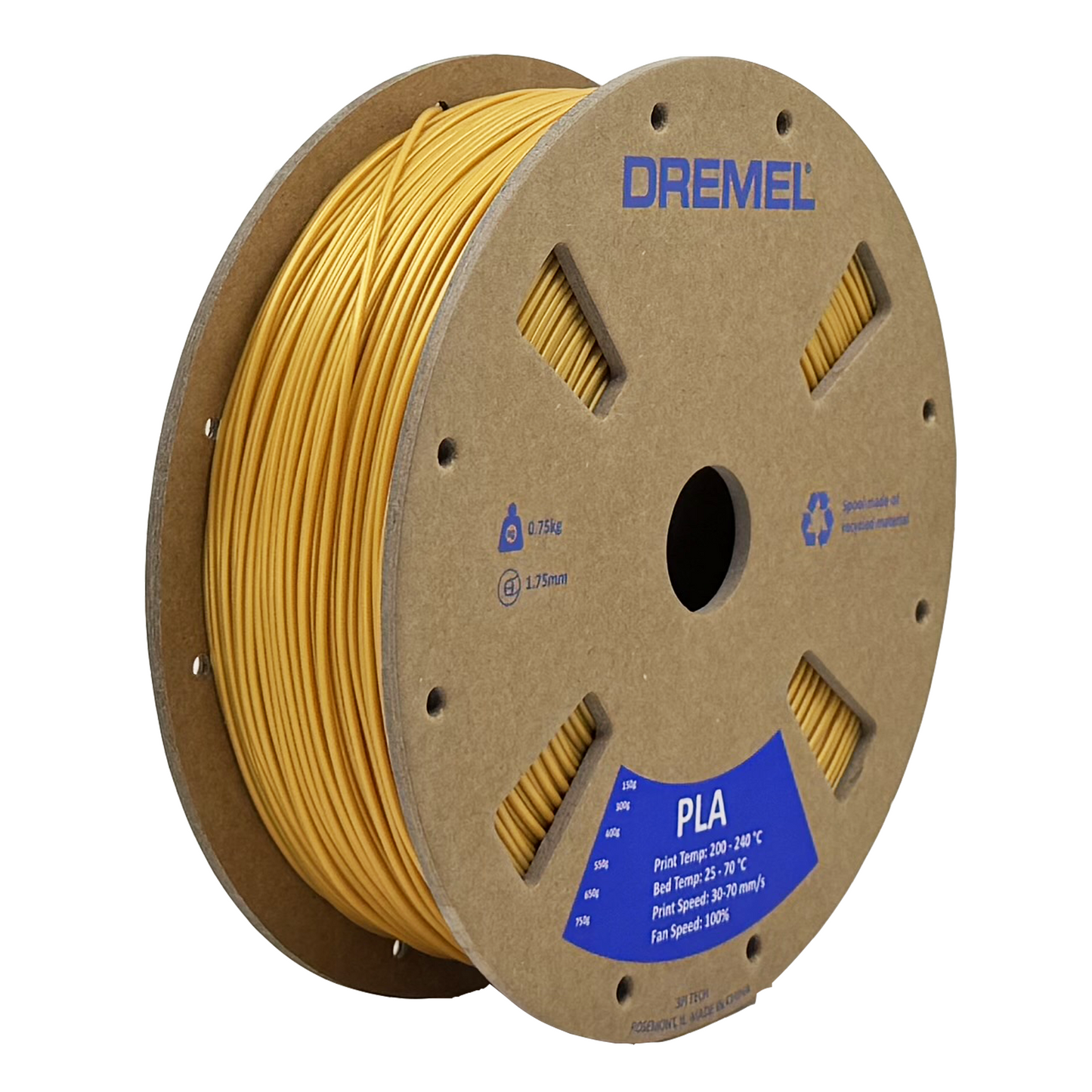 Dremel 3D PLA Filament, 1.75mm, 0.75kg