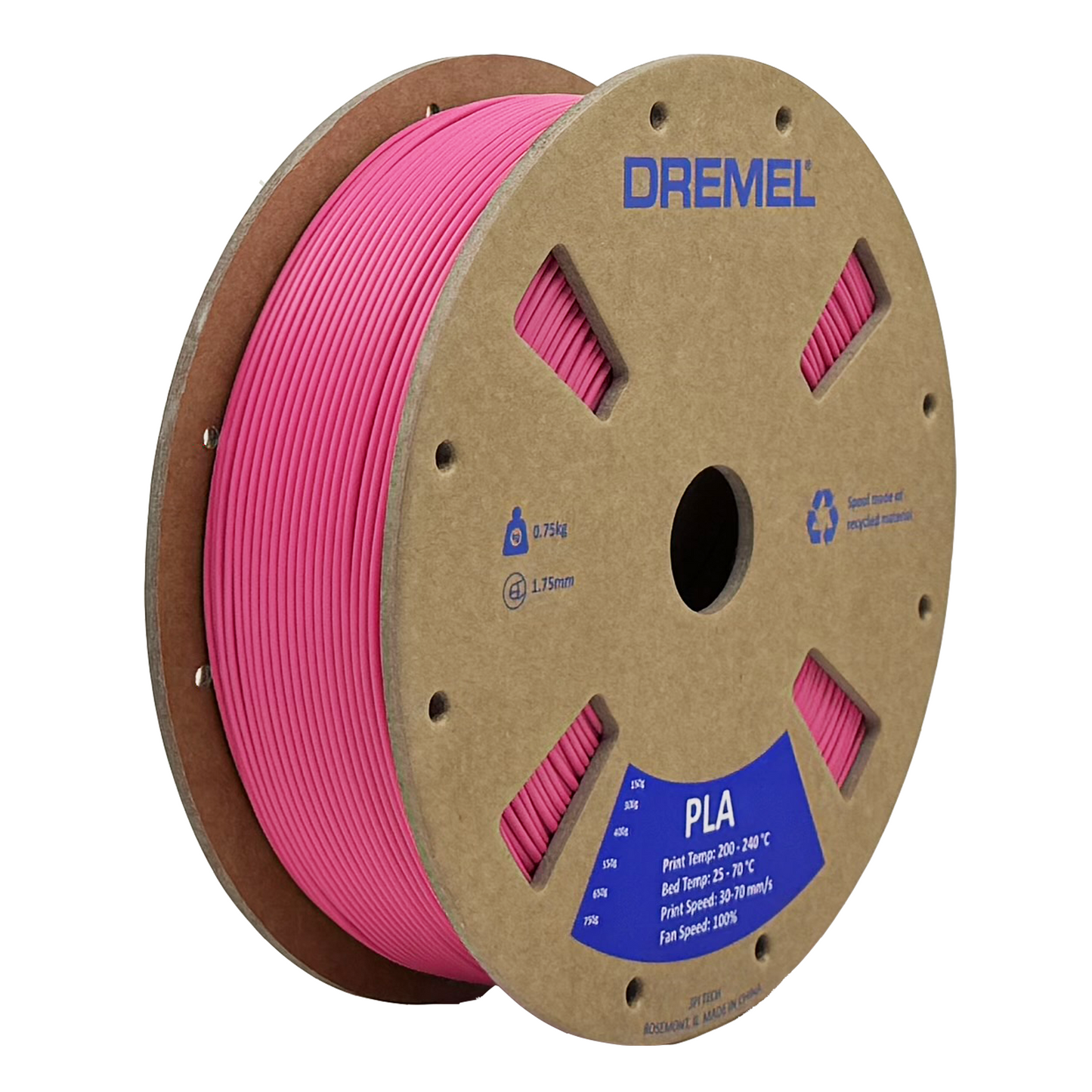 Dremel 3D PLA Filament, 1.75mm, 0.75kg