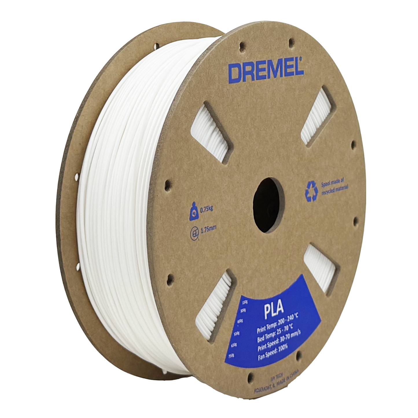 Dremel 3D PLA Filament, 1.75mm, 0.75kg