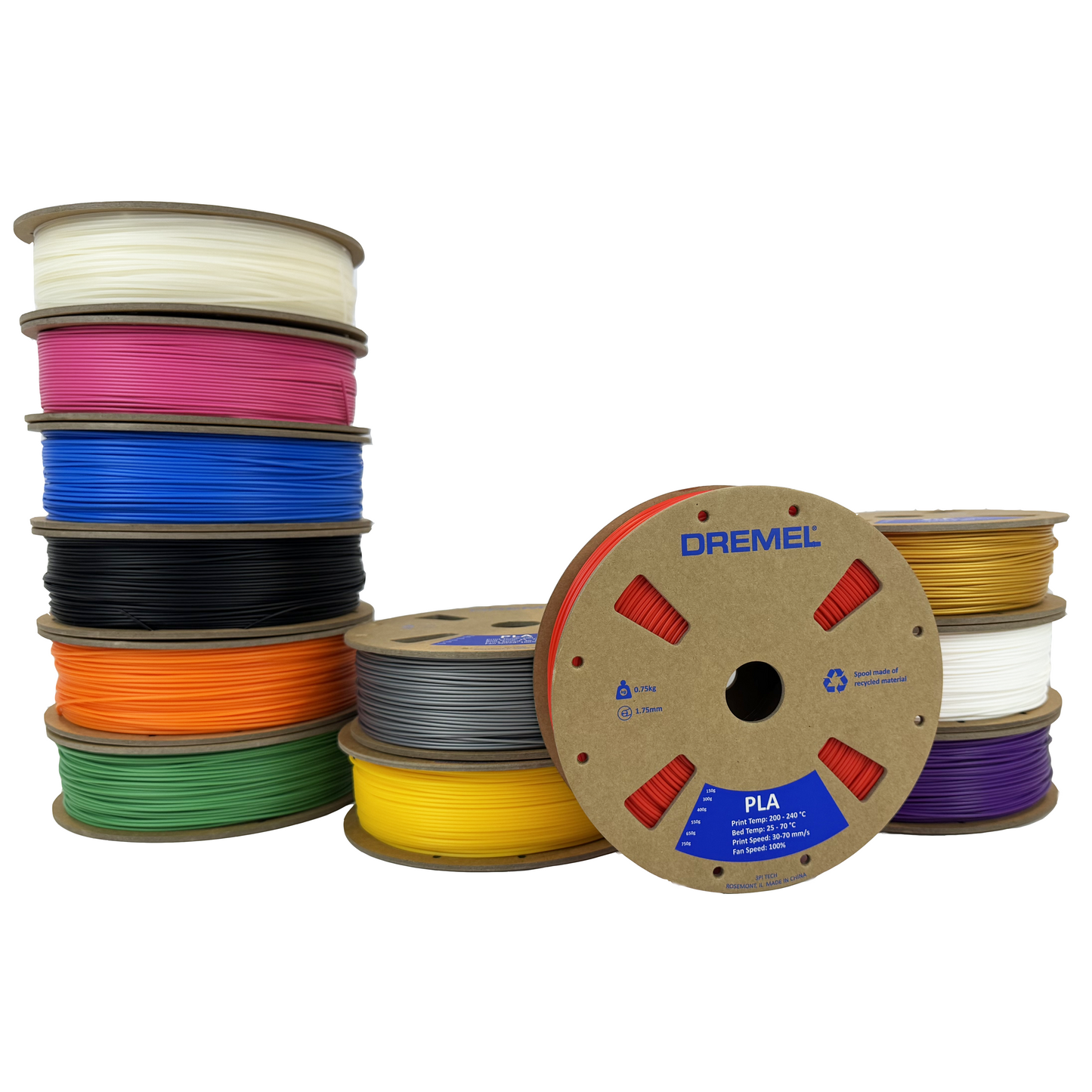 Dremel 3D PLA Filament, 1.75mm, 0.75kg