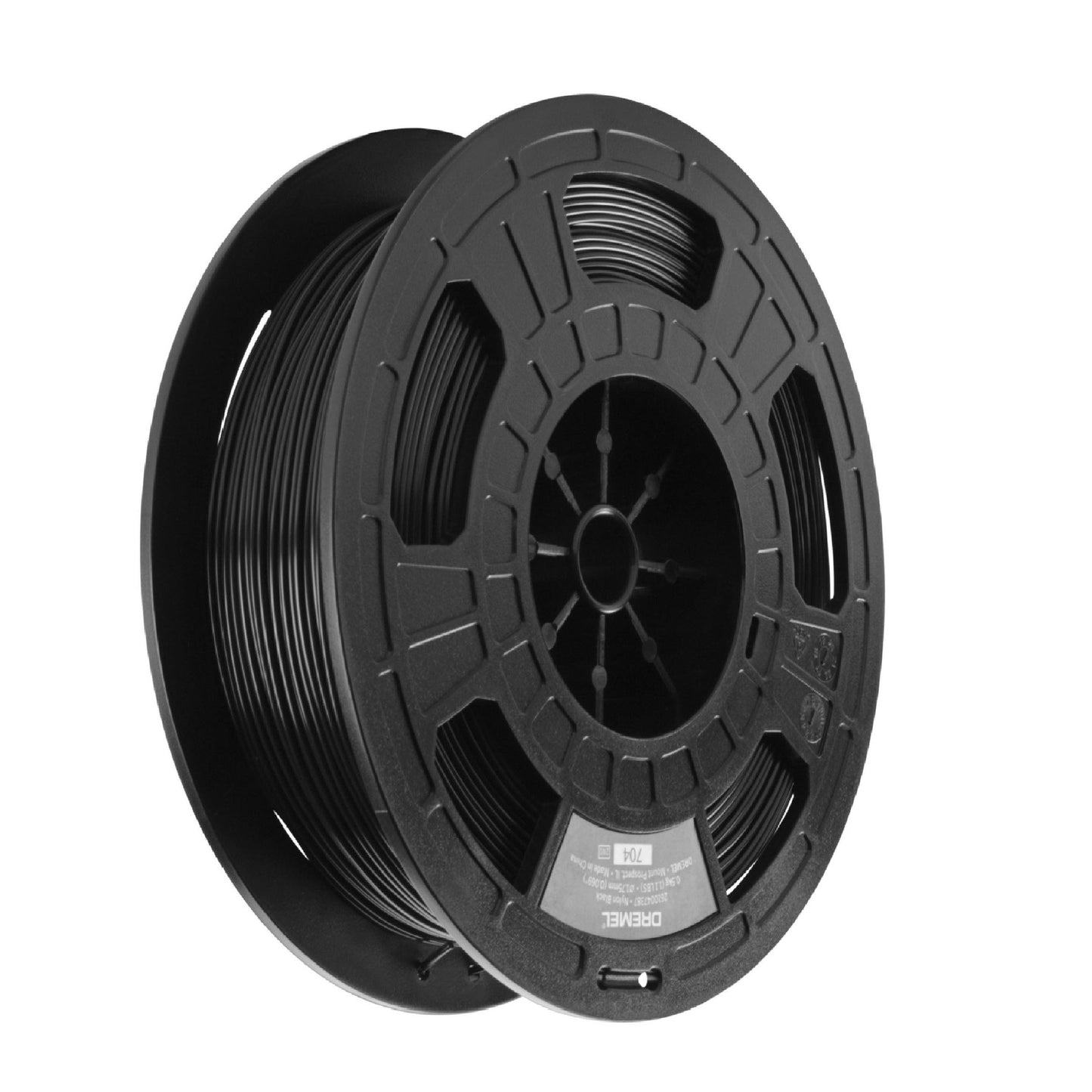 3D Nylon Filament Spool, 1.75mm Diameter, Black 0.50kg - 3PI Tech Solutions