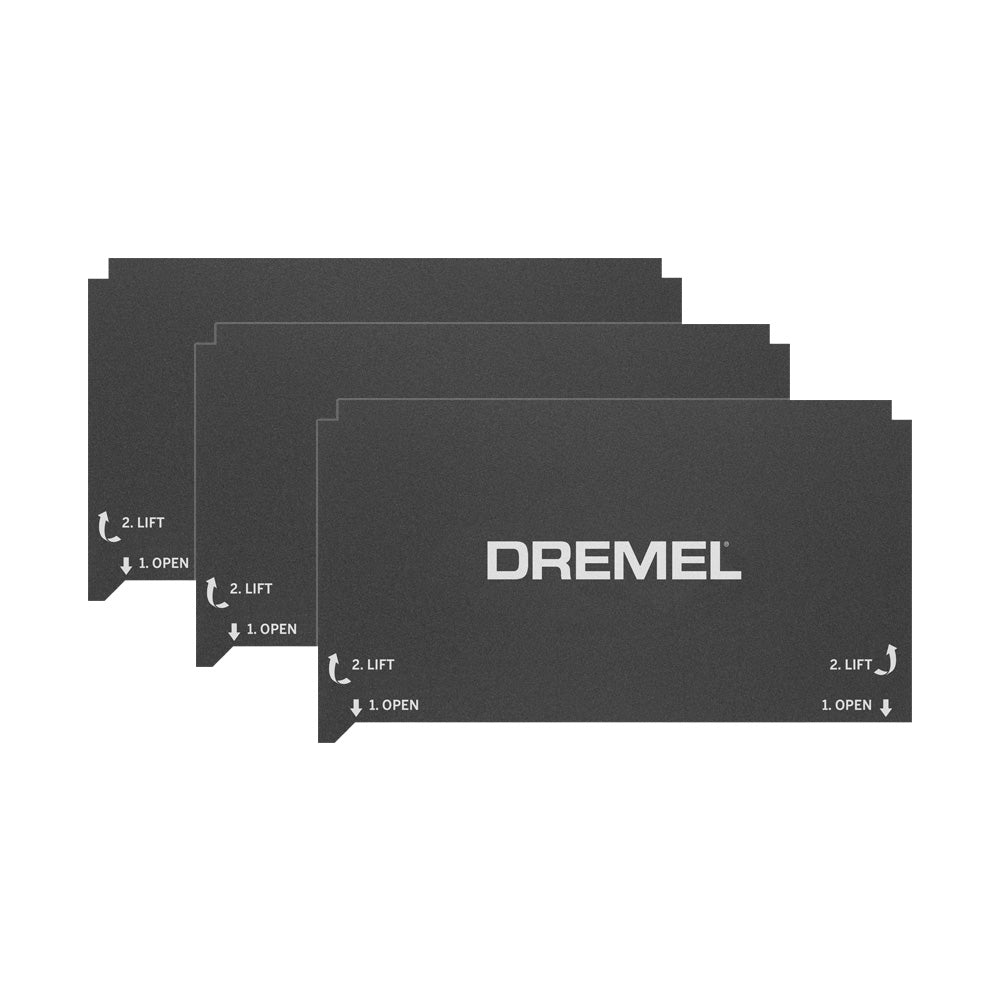 Dremel 3D40-FLX Build Sheets (3 pack) - 3PI Tech Solutions