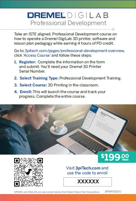 Professional Development Card